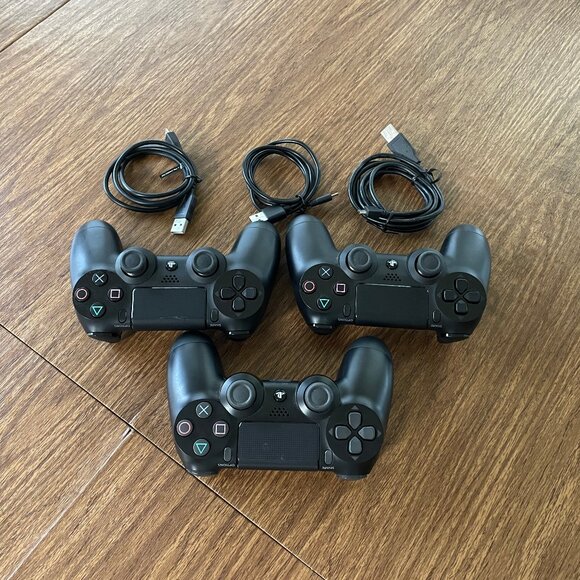 Sony PS4 slim 500G 3 dual shock ps4 wireless controller 5 games - Picture 5 of 5